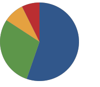 results pie chart
